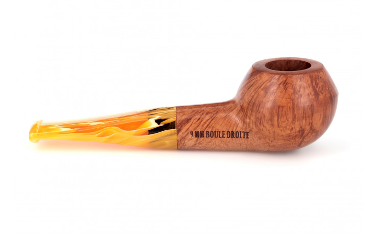 Pipe Eole courte droite boule 9 mm