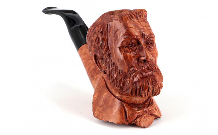 Pipe sculptée Jules Verne