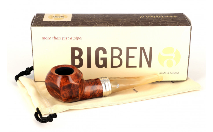 Pipe Big Ben Phantom 495 Tan Polish tuyau corne