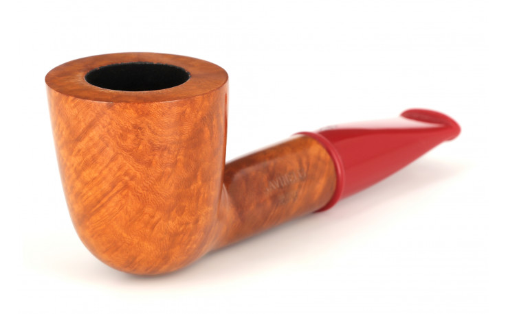 Pipe courte Savinelli Mini 409 lisse (tuyau rouge)