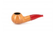 Pipe courte Savinelli Mini 321 lisse (tuyau rouge)