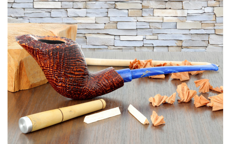 Pipe Savinelli Autograph Ring Grain bruyère sablée