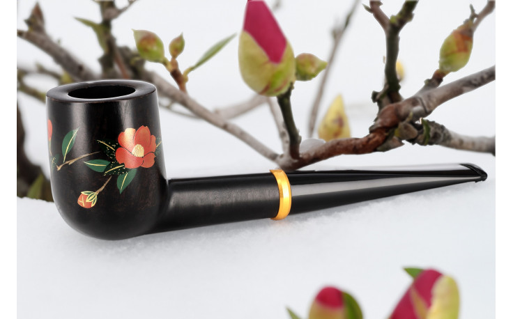 Pipe Tsuge 4 Saisons Camellia (Hiver)