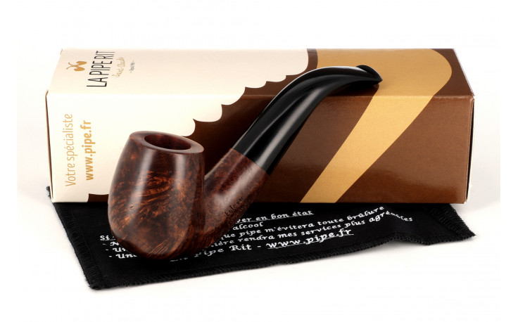 Pipe Eole courbe brune par Pierre Voisin