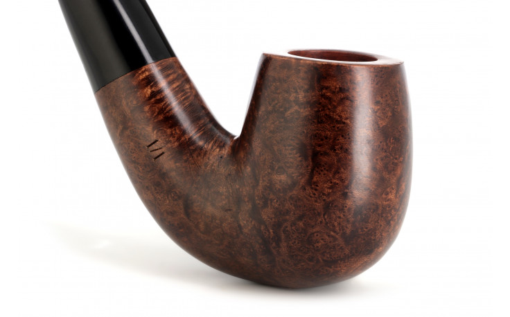 Pipe Eole courbe brune par Pierre Voisin