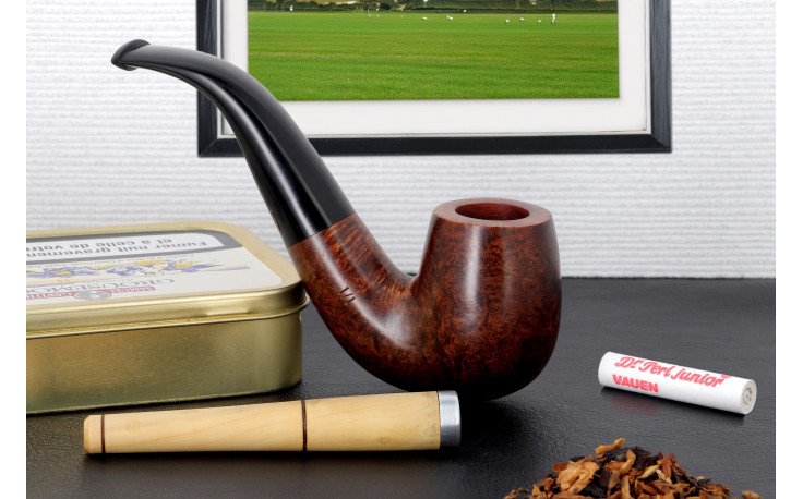 Pipe Eole courbe brune par Pierre Voisin