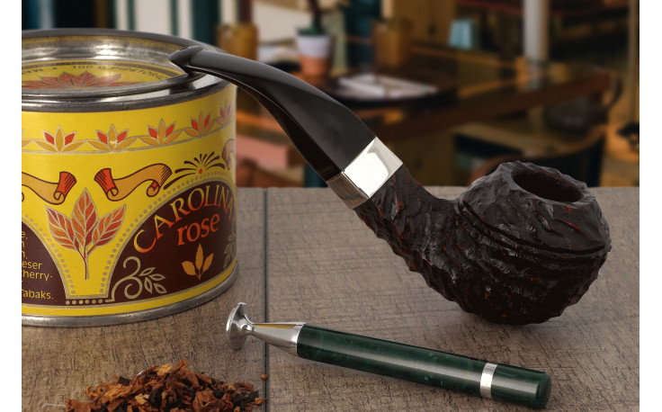 Pipe Peterson Sherlock Holmes Squire (rustiquée)