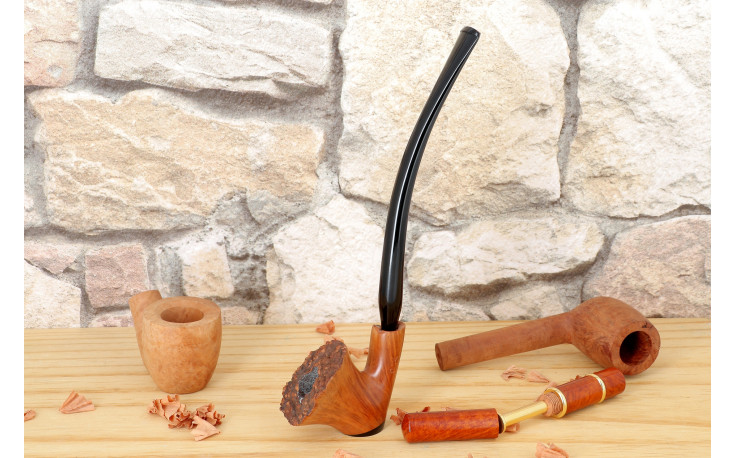 Pipe Rostiak poseuse (mini talon en corne)