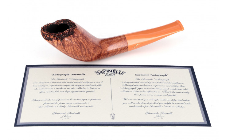 Pipe Savinelli Autograph Horn 081 (Grade 00)