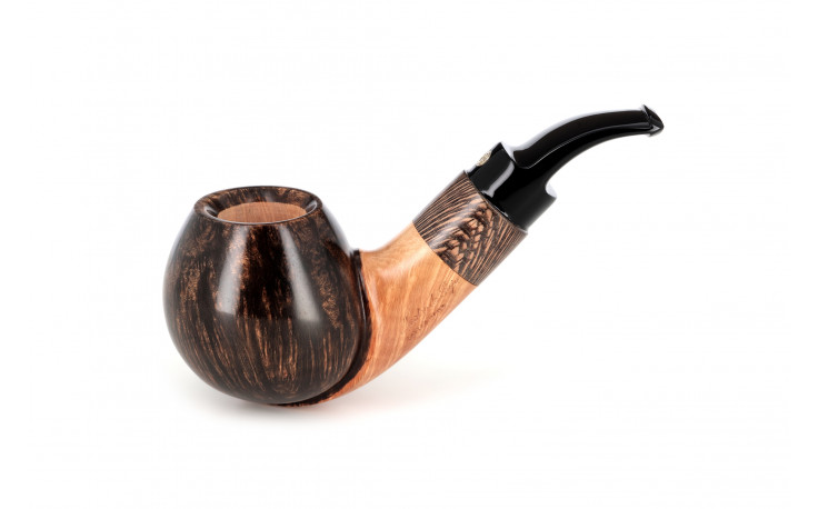 Pipe Mastro de Paja Unica Brucianaso Gigante (forme apple)