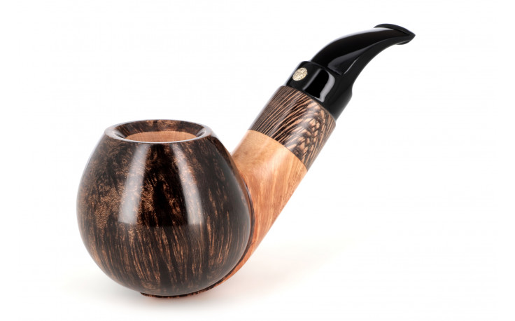 Pipe Mastro de Paja Unica Brucianaso Gigante (forme apple)