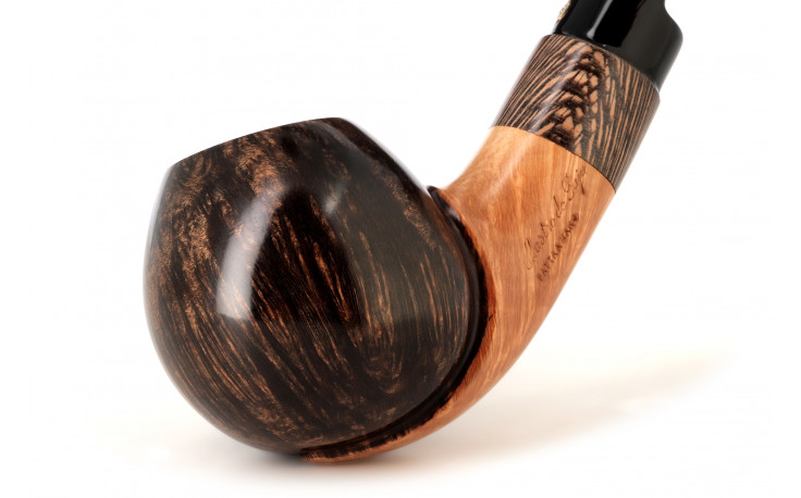 Pipe Mastro de Paja Unica Brucianaso Gigante (forme apple)