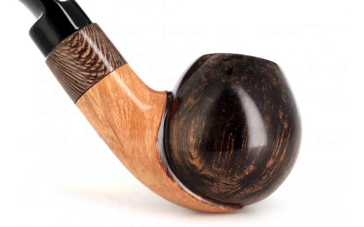 Pipe Mastro de Paja Unica Brucianaso Gigante (forme apple)