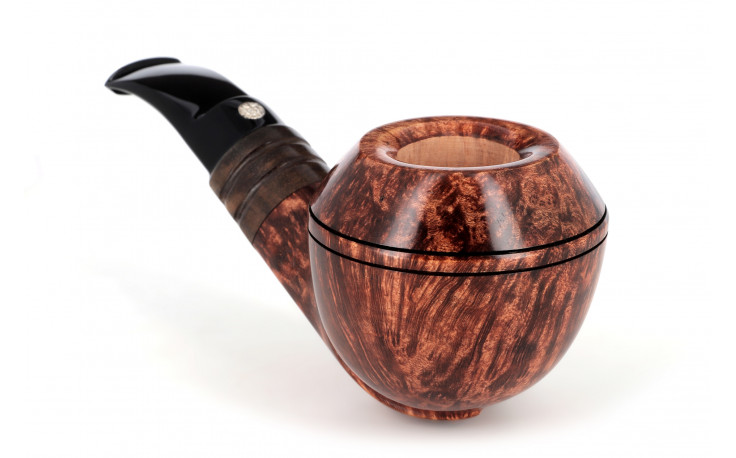 Pipe Mastro de Paja Unica Brucianaso Gigante (forme rhodesian)