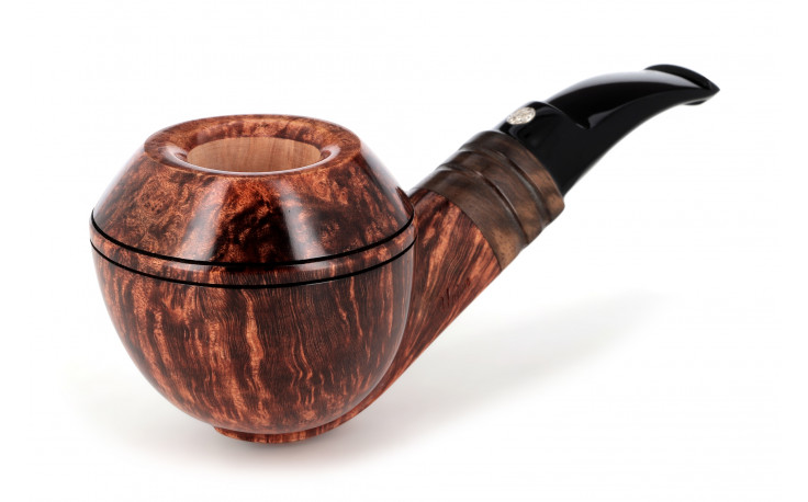 Pipe Mastro de Paja Unica Brucianaso Gigante (forme rhodesian)