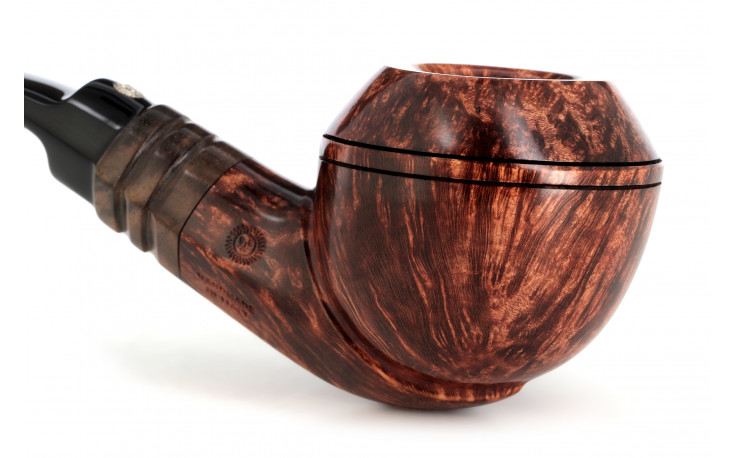 Pipe Mastro de Paja Unica Brucianaso Gigante (forme rhodesian)