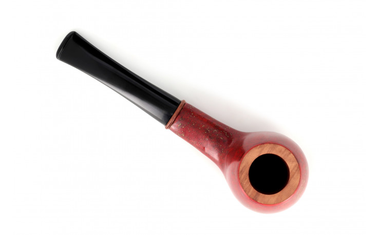 Pipe Pierre Voisin cintrée rouge (21)