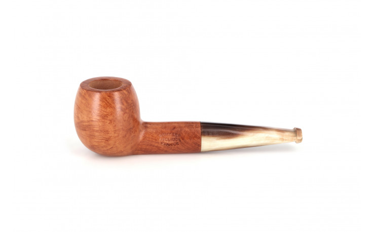 Pipe courte foyer boule avec tuyau corne