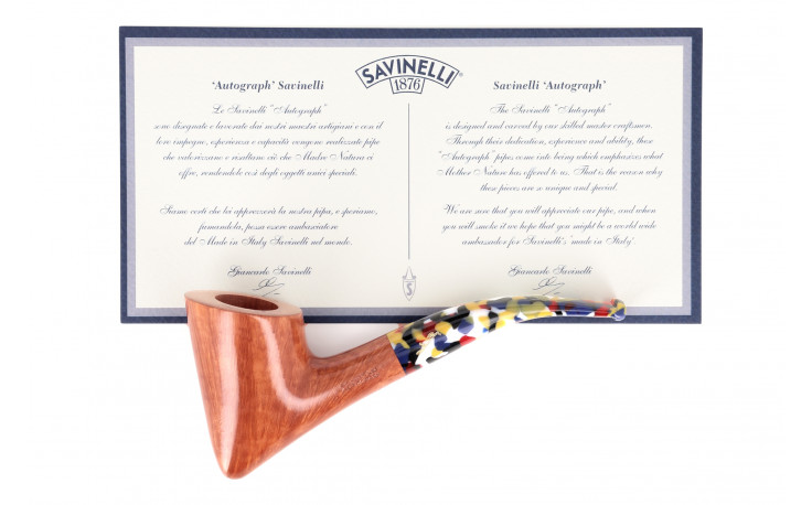 Pipe Savinelli Autograph Pickaxe 076 (Grade 0)