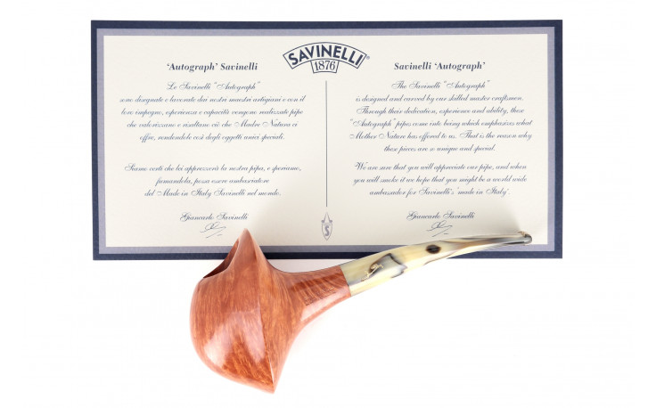 Pipe Savinelli Autograph Free Style 080 (Grade 00)