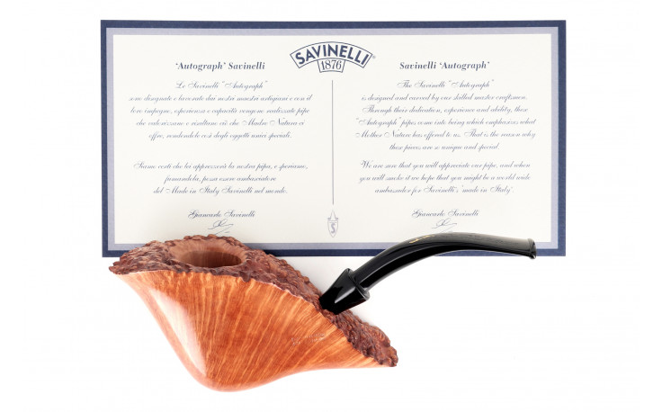 Pipe Savinelli Autograph Broussin 082 (Grade 000)