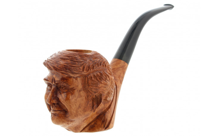 Pipe sculptée Donald Trump