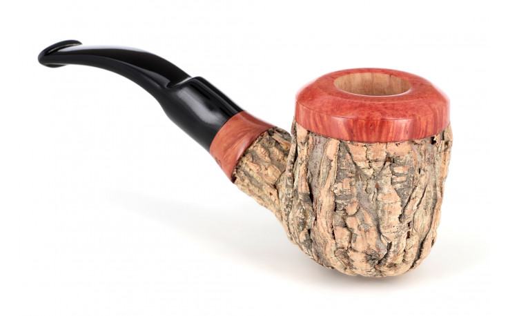 Pipe Tom Spanu Sughero cintrée (tuyau noir sifflet)