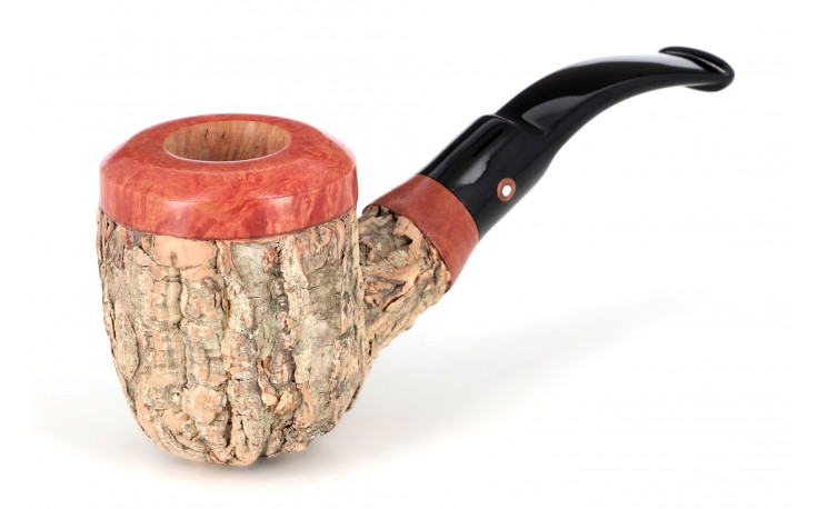 Pipe Tom Spanu Sughero cintrée (tuyau noir sifflet)