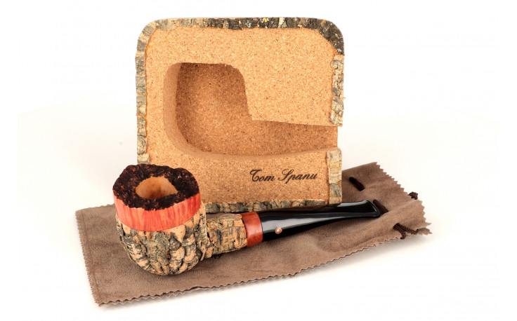 Pipe Tom Spanu Sughero droite (tuyau noir standard)