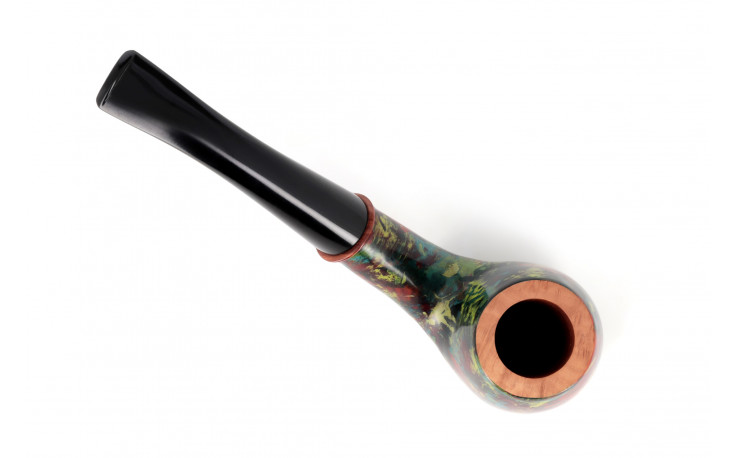 Pipe Pierre Voisin courbe multicolore (34)