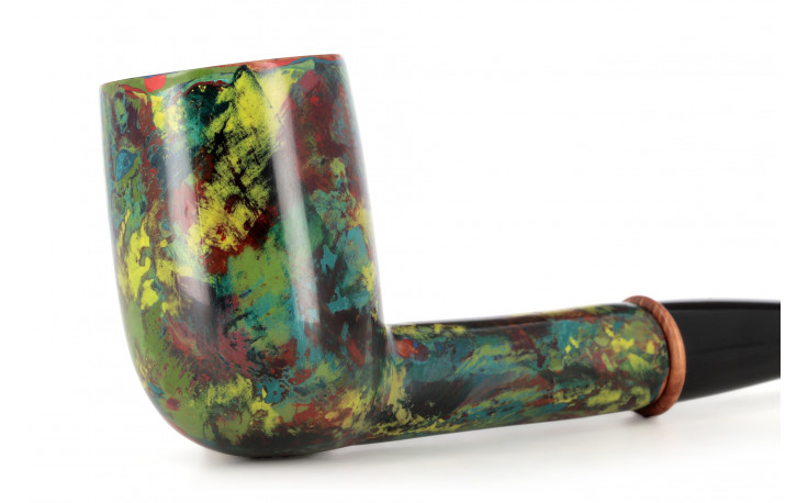 Pipe Pierre Voisin droite multicolore (35)