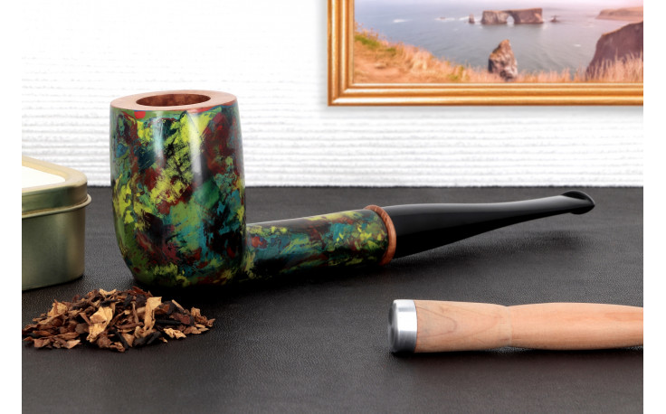 Pipe Pierre Voisin droite multicolore (35)