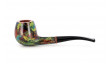 Pipe Pierre Voisin cintrée multicolore (36)