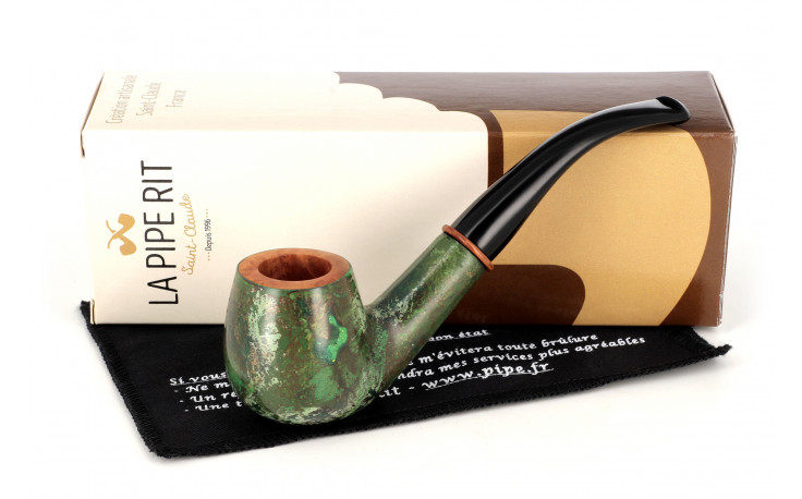 Pipe Pierre Voisin courbe verte (37)