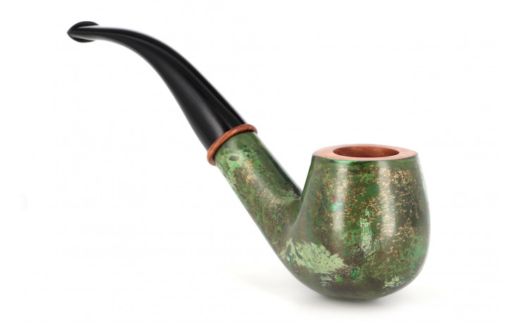 Pipe Pierre Voisin courbe verte (37)