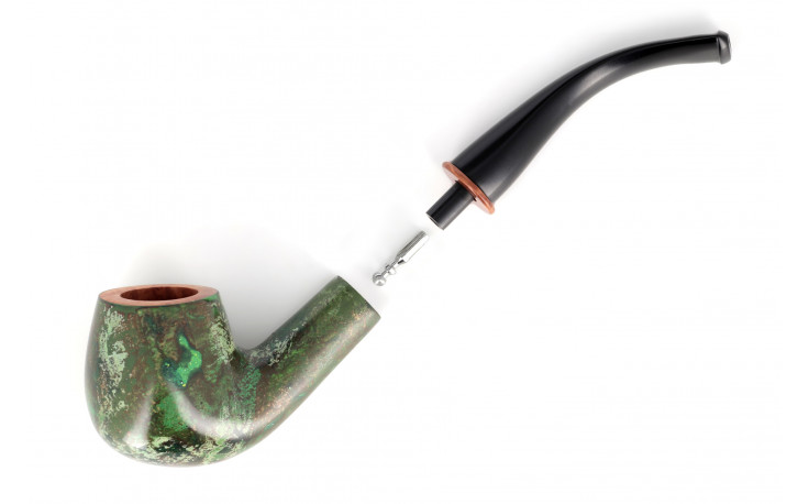 Pipe Pierre Voisin courbe verte (37)