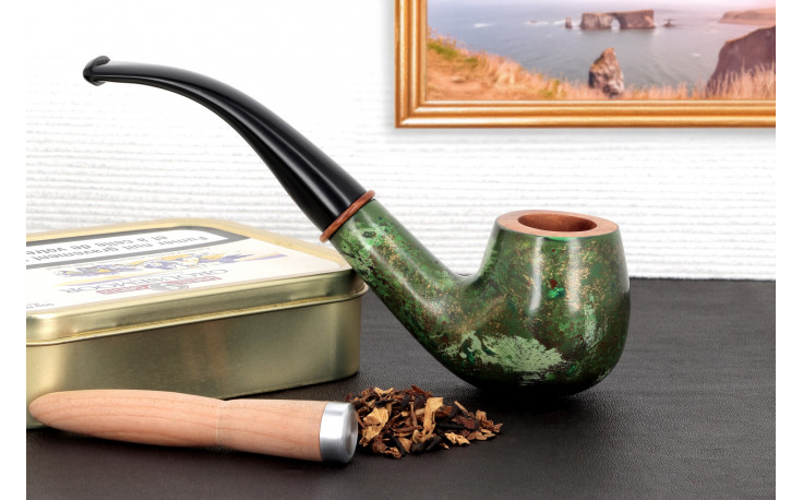 Pipe Pierre Voisin courbe verte (37)