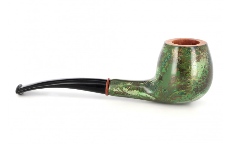 Pipe Pierre Voisin cintrée verte (38)