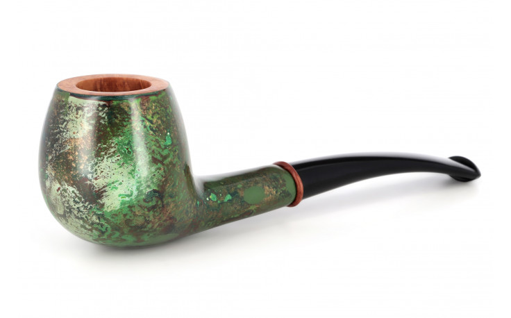 Pipe Pierre Voisin cintrée verte (38)