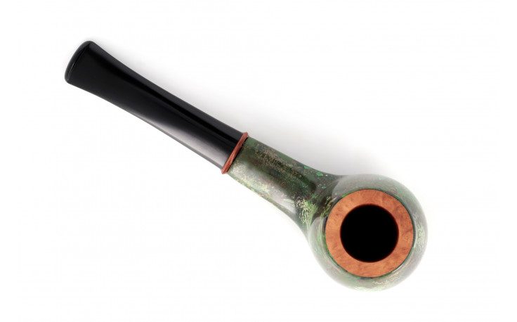 Pipe Pierre Voisin cintrée verte (38)