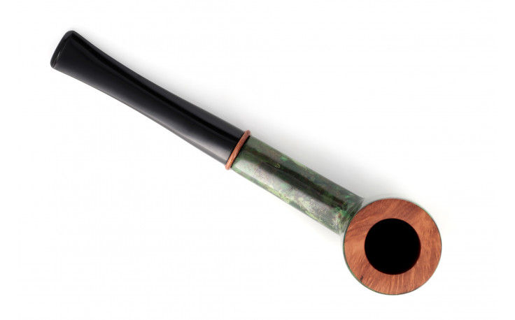 Pipe Pierre Voisin droite verte (39)