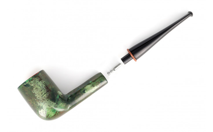 Pipe Pierre Voisin droite verte (39)