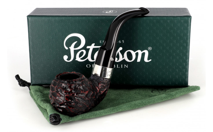 Pipe Peterson Sherlock Holmes Lestrade (rustiquée) (sans filtre) (P-Lip)