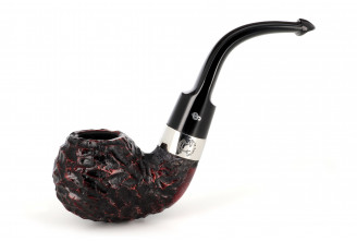 Pipe Peterson Sherlock Holmes Lestrade (rustiquée) (sans filtre) (P-Lip)