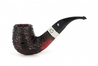 Pipe Peterson Sherlock Holmes Milverton (rustiquée) (sans filtre) (P-Lip)