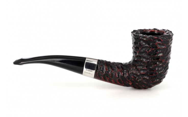 Pipe Peterson Sherlock Holmes Mycroft (rustiquée) (sans filtre) (P-Lip)