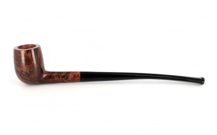 Pipe longue St Claude brune droite