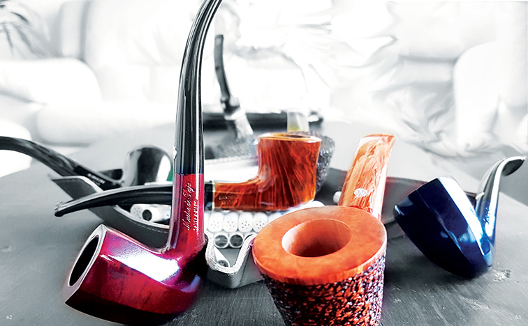 Le design original des pipes Mastro de Paja