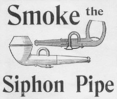 Fumer la Siphon Pipe