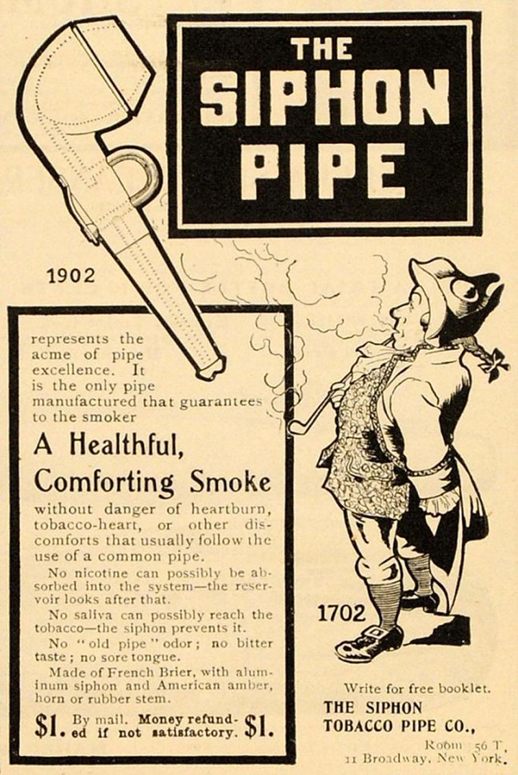 The Siphon Tobacco Pipe